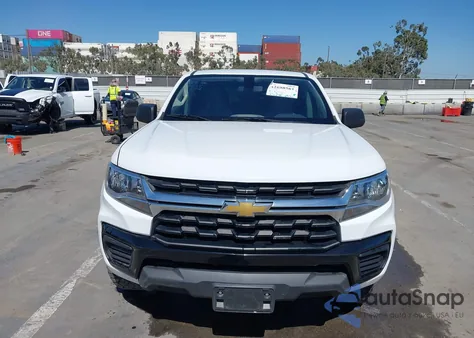 2021 Chevrolet Colorado 2Wd Short Box Wt из США, поврежденный, VIN 1GCGSBEA7M1154856